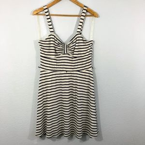 ⬇️$15Lily Rose skater stretchy dress striped XL Jr